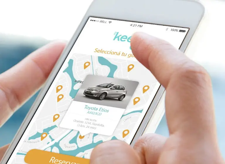 El carsharing debuta en el paí­s: se podrá alquilar un auto por hora, dí­a o semana
