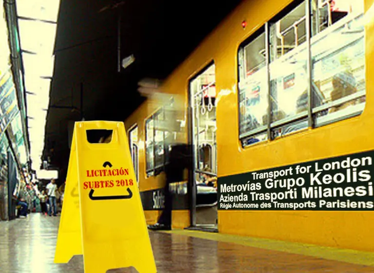 ¿Quién manejará el subte?: empresas de Italia, Francia, Alemania, Inglaterra y Chile pugnan con Metroví­as
