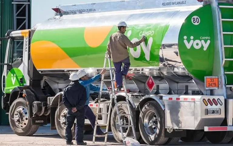 Llega VOY Campo, el "combustible low cost" para el agro y la industria