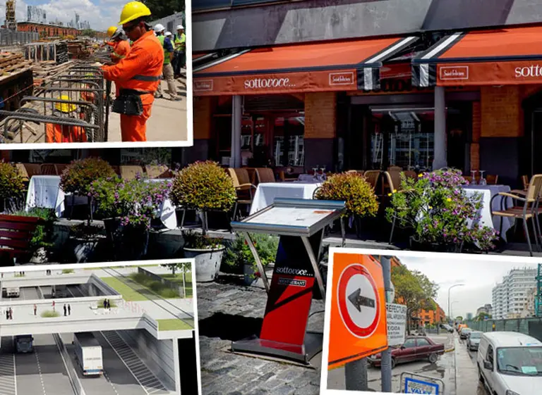 Paseo del Bajo: restaurantes de Puerto Madero, en crisis, negocian rebajas del 20% en alquileres