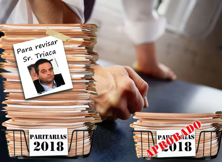 Paritarias con "derecho de admisión": Gobierno afloja pauta del 15% a gremios moderados y se endurece con opositores