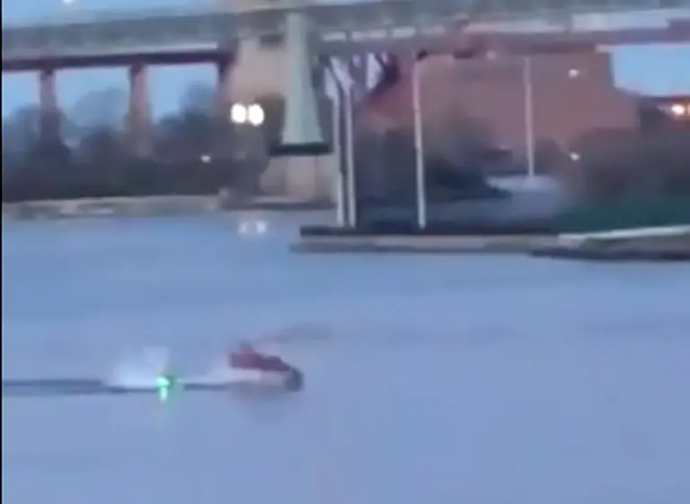 Nueva York: así­ fue el accidente del helicóptero donde murió una argentina