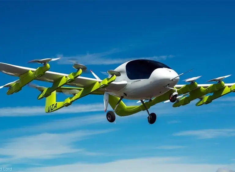 Presentaron el primer taxi aéreo autónomo, financiado por el cofundador de Google