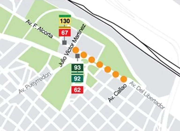 Por la cumbre cortan calles y cambian recorridos de colectivos