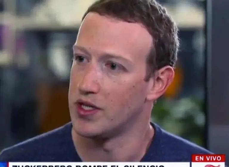 Video: esto dijo Marck Zuckerberg en su primera entrevista por TV tras el escándalo de Facebook