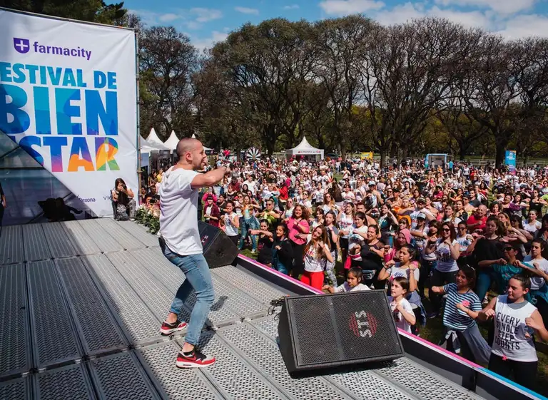 Yoga, Zumba y carrera de rollers en el festival gratuito de Farmacity