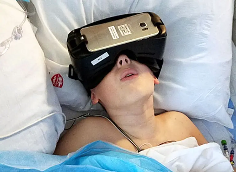 Tecnologí­a aplicada a la salud: la realidad virtual podrí­a ser el mejor analgésico