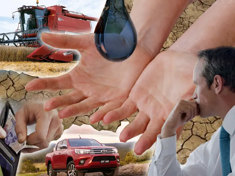 Por la sequí­a, se venden menos pick-ups y tractores, se importan menos camiones y se demandan menos agroinsumos