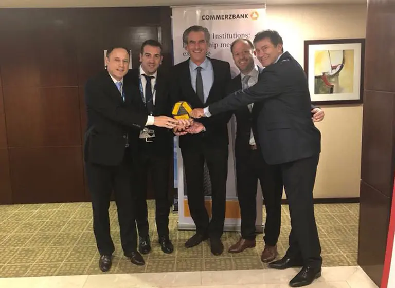 BIND Banco Industrial recibió el premio Internacional Trade Award