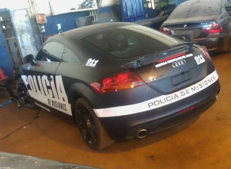 Cómo es el patrullero de "alta gama" que incorporó la policí­a de Misiones