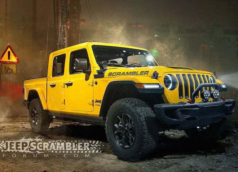 Primeras imágenes del nuevo Jeep Wrangler convertido en pick up