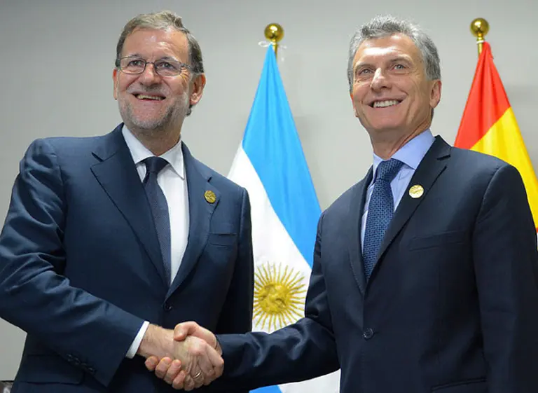 Rajoy llega a la Argentina, con la mira puesta en las inversiones