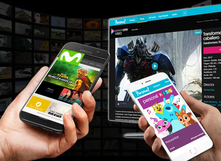 Movistar y Personal ya se "muestran los dientes" con la producción de contenidos en video para celulares y tablets