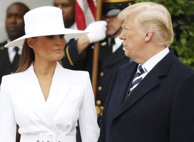 Video: el mal momento que Melania le hizo pasar a Donald Trump