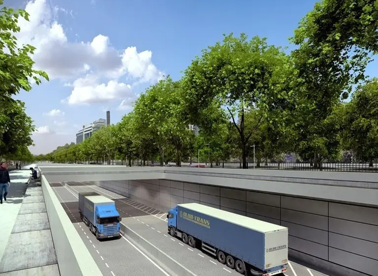 Paseo del Bajo: las nuevas obras que agilizarán el tránsito en el microcento porteño