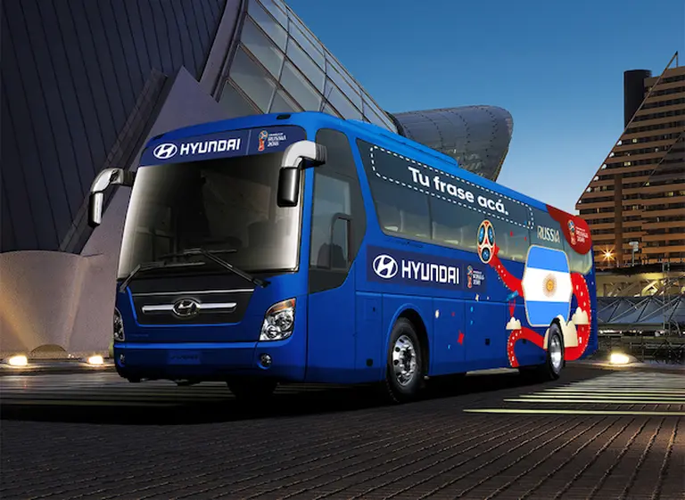 Rusia 2018: ¿Qué frase te gustarí­a para vestir el micro que traslade a la selección argentina?