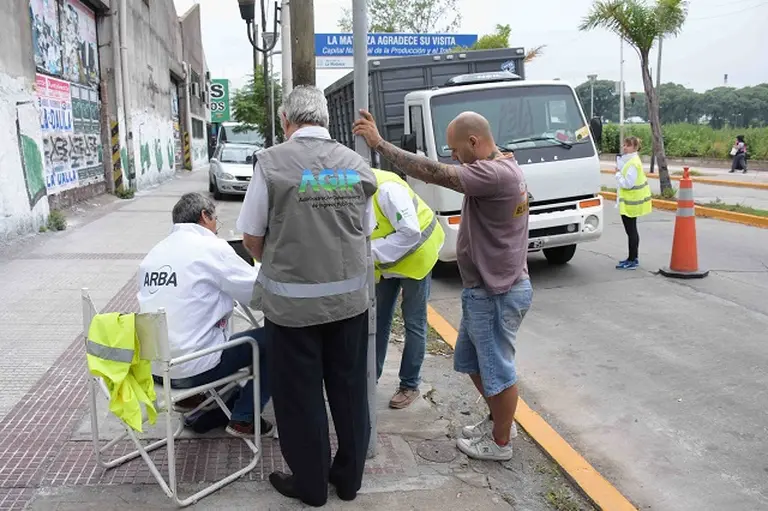 ARBA y AGIP¨realizaron controles al transporte de cargas