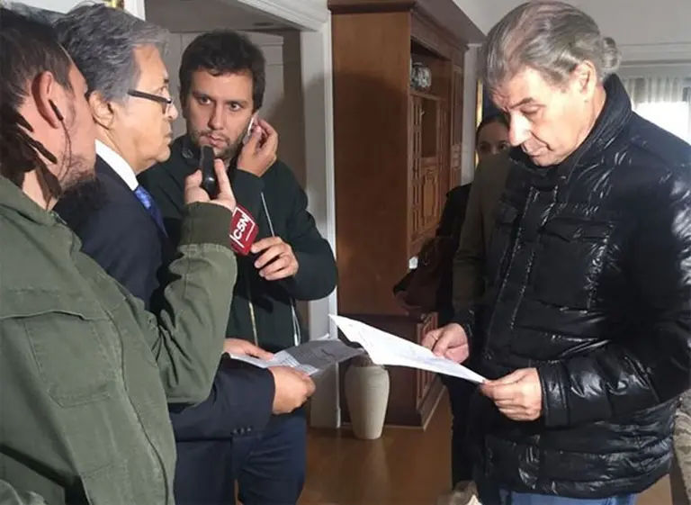 Video: secuestran bienes a Ví­ctor Hugo para pagar una sentencia al Grupo Clarí­n