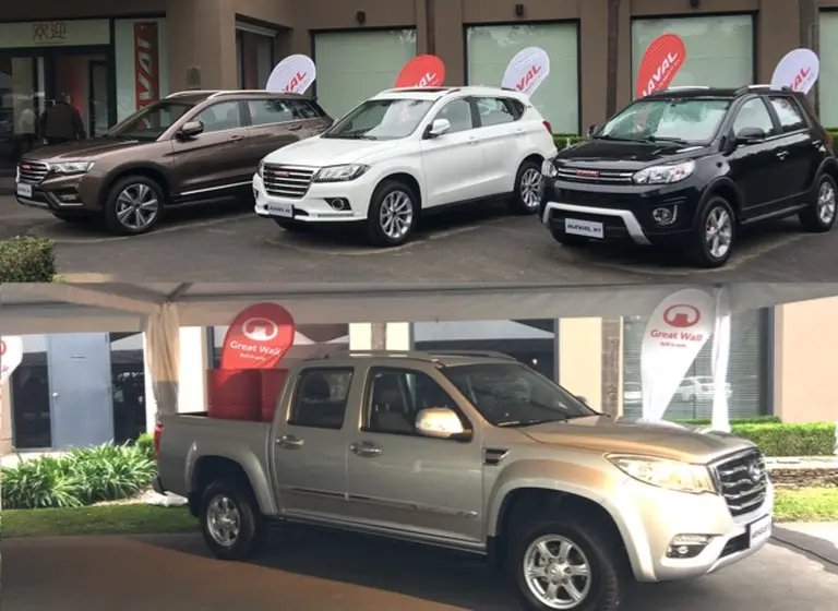 Tres SUV y dos pick ups, los lanzamientos de las chinas Haval y Great Wall en la Argentina