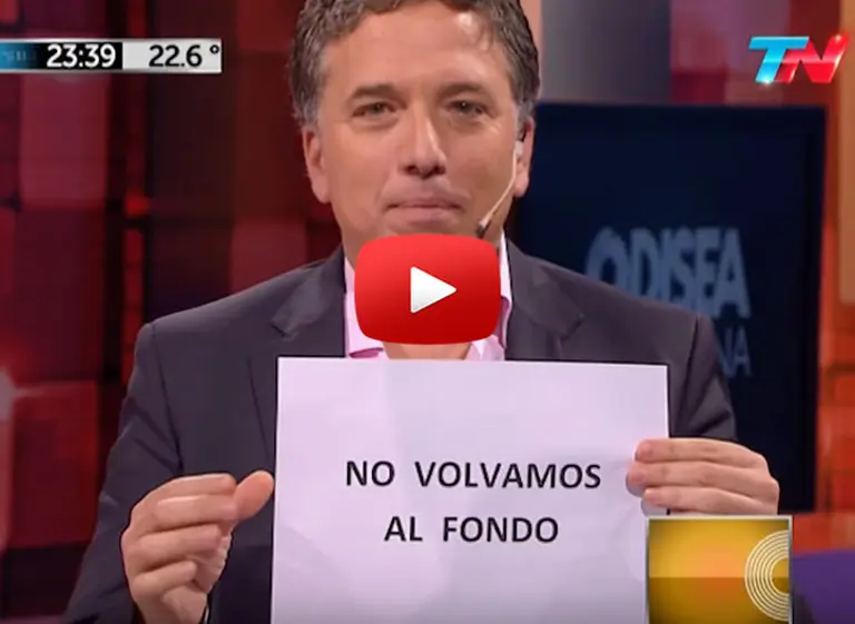 Nadie resiste un archivo: "No volvamos al Fondo", decí­a Dujovne sobre antes de ser ministro de Macri