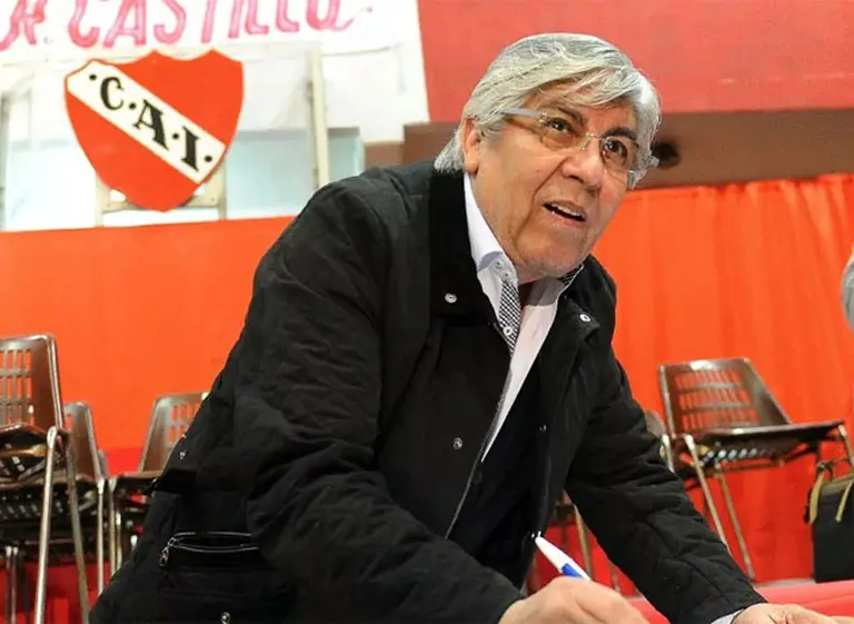 Hugo Moyano: "No me voy de Independiente ni aunque me corra el Gobierno"