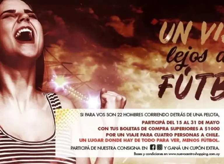 "Lejos del fútbol": la promo uruguaya que se burla de Chile por no ir al Mundial