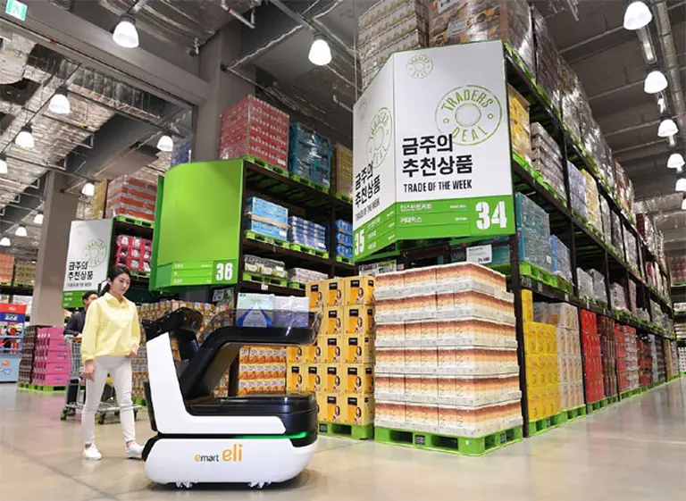 Así­ funciona el "changuito" del futuro, que guí­a al cliente por el comercio