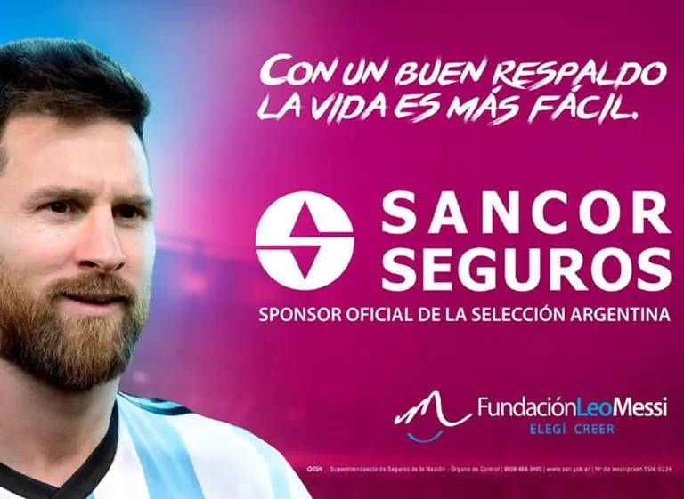 Sancor Seguros lanza su campaña con Messi como imagen de la empresa