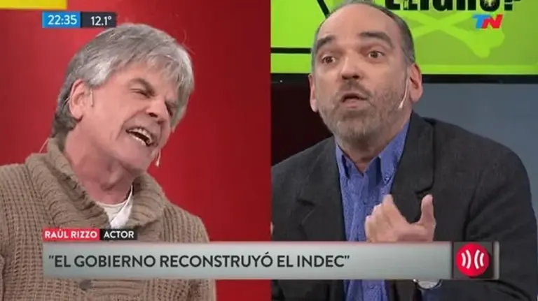 Raúl Rizzo, contra todos: le dijo "cara de imbécil" a Juan Acosta y trató de cí­nico a Fernando Iglesias
