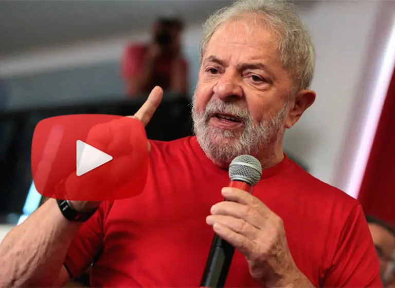 Lula candidato: lanzó sus primeros spots de campaña desde la cárcel