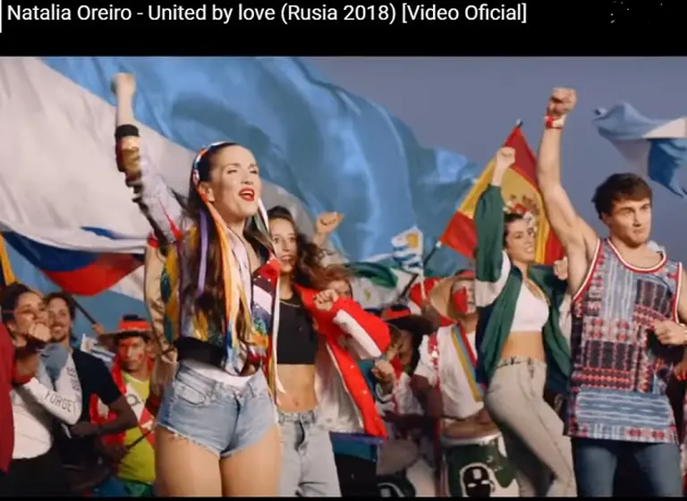 La FIFA y la AFA arengan a los equipos del Mundial al son de Natalia Oreiro y Axel