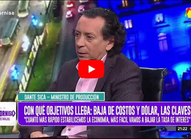 Dante Sica: "Las empresas que se abusen con los precios serán penalizadas"