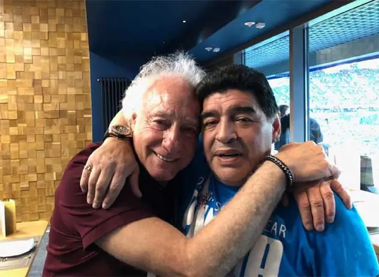 Maradona y Coppola se reconciliaron tras 15 años de distanciamiento