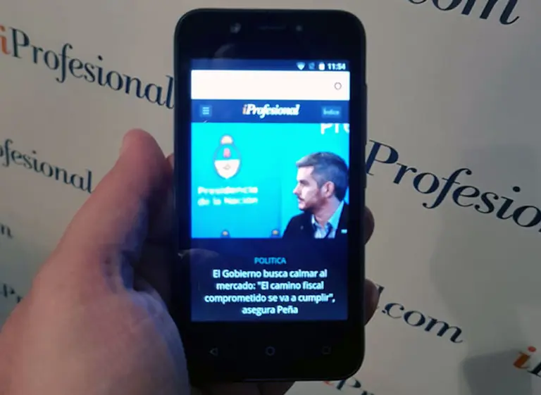 ¿Cómo es el primer "smartphone low cost" que llega al paí­s por solo $1.499?