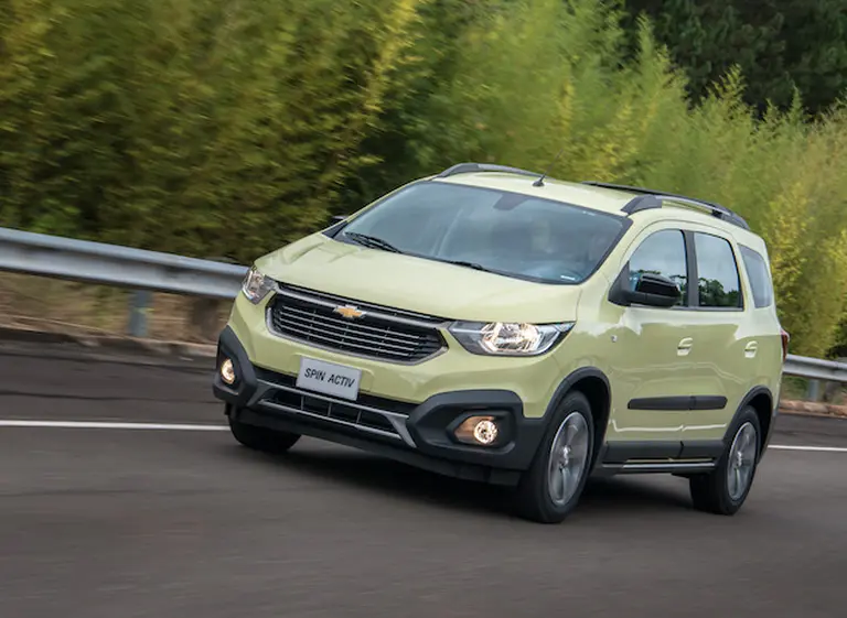 Chevrolet presentó la Spin renovada y sumó como novedad la Activ para 7 pasajeros