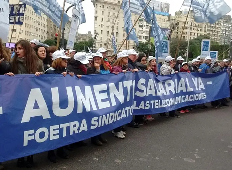 Gremios Telefónicos también perforaron techo paritario del Gobierno