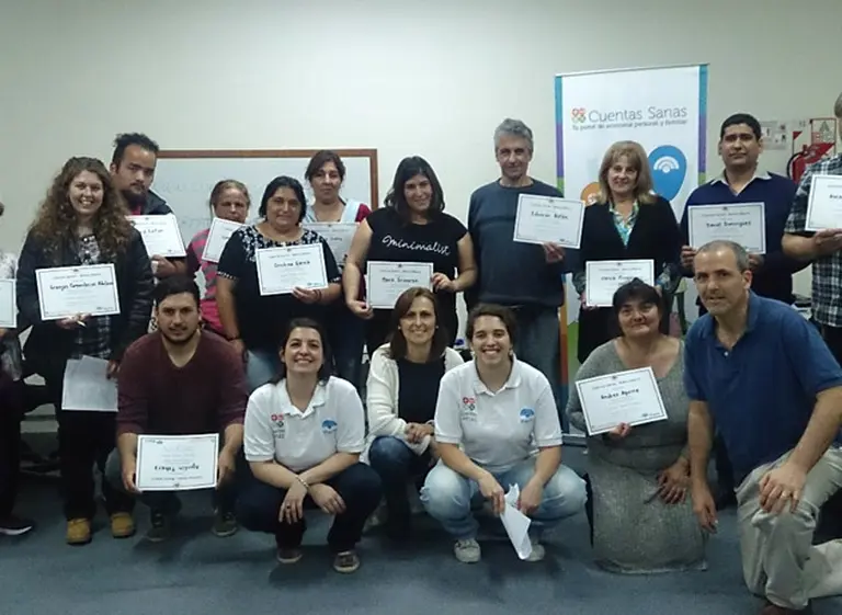 Cuentas Sanas y Banco de Alimentos capacitan a organizaciones sociales