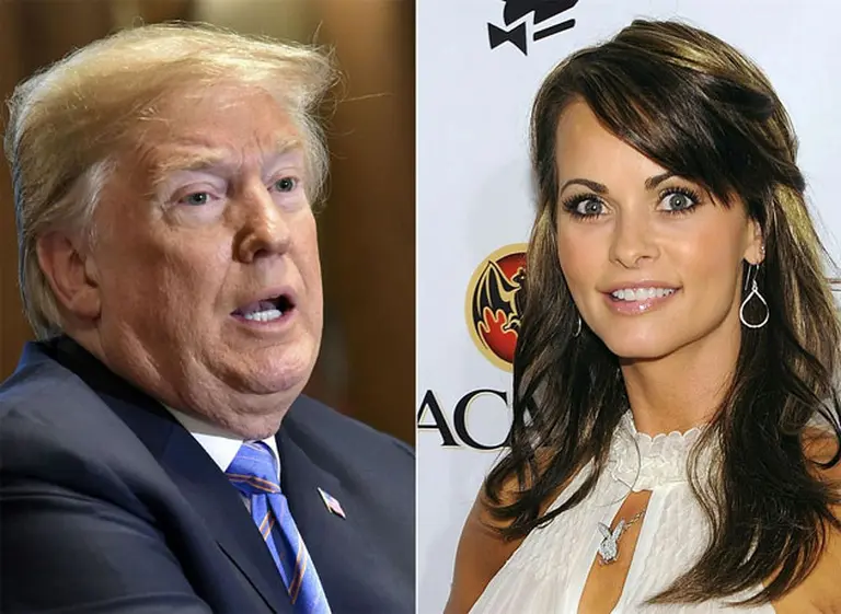 Donald Trump fue grabado discutiendo supuesto pago a conejita de Playboy
