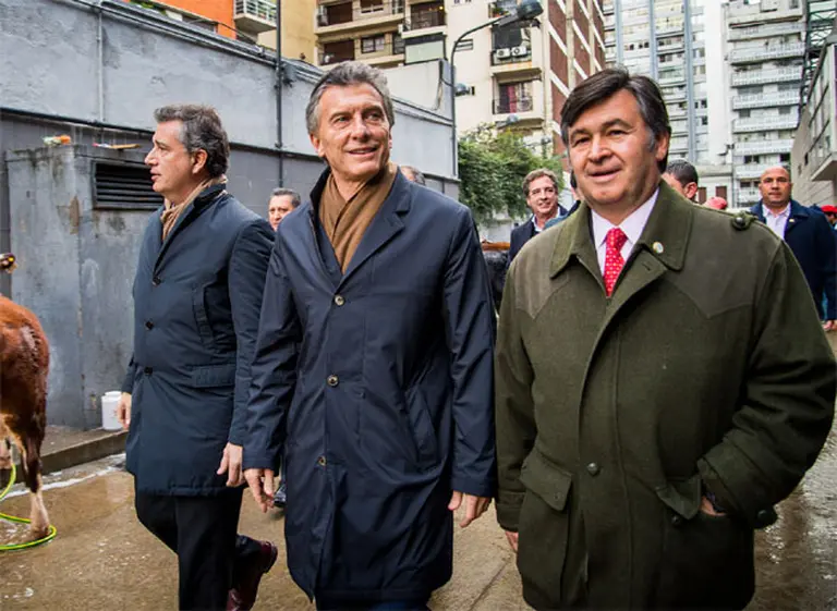 Macri, en La Rural: "Las retenciones no son un impuesto inteligente"