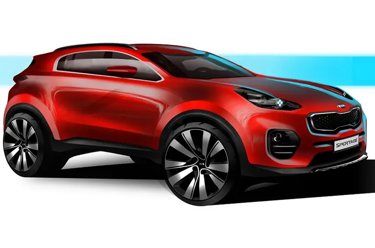 Kia anticipa los primeros bocetos de la cuarta generación del Sportage