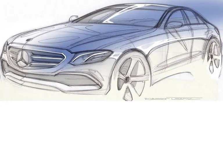 Mercedes Benz muestra el último adelanto del Clase E antes de la presentación oficial