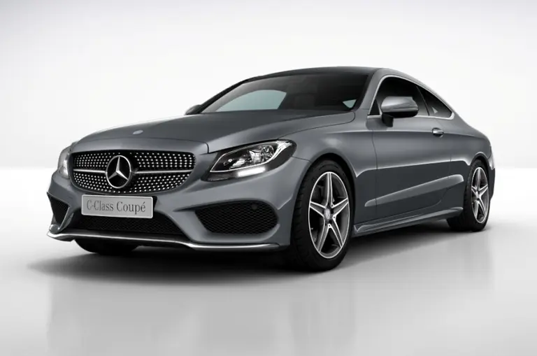Mercedes Benz presentó el nuevo Clase C300 Coupé AMG-Line
