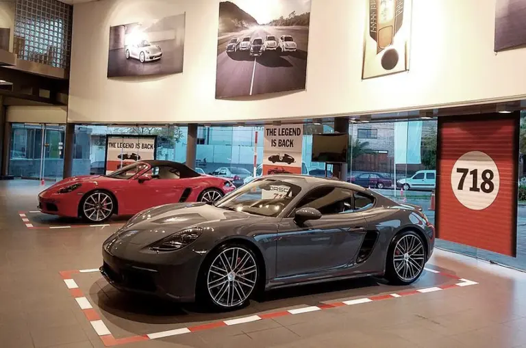 Porsche presentó los nuevos 718 Boxster y 718 Cayman