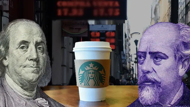 "Índice Starbucks": el dólar debería bajar en la Argentina para alcanzar el equilibrio