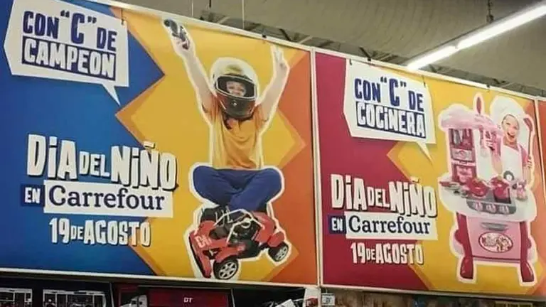 Carrefour pidió disculpas por publicidad machista tras recibir un "escrache" en las redes sociales
