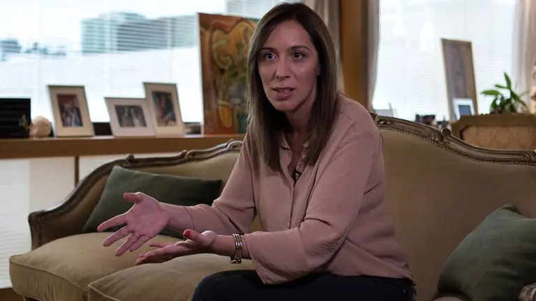 Vidal: "No seré candidata a candidata a Presidente porque Macri tiene que reelegir"