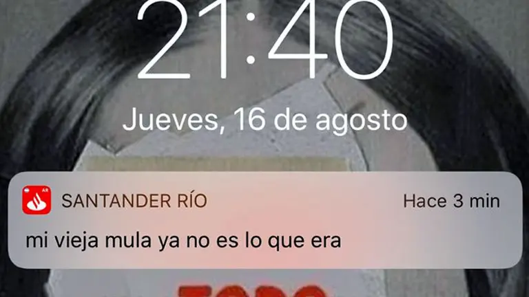 Un "blooper" de la aplicación de un banco desconcertó a sus clientes