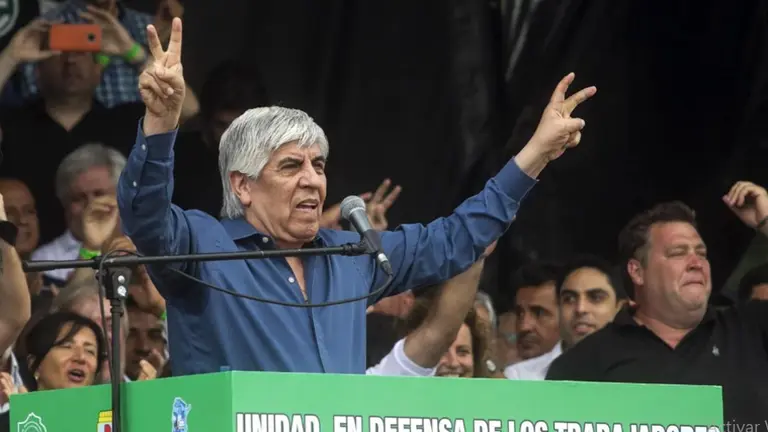 Moyano apuntó contra Macri: "De La Rúa era un estadista al lado de este presidente"