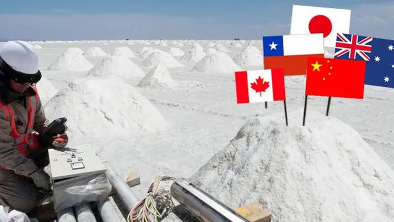 Presentan ofertas por una de las mayores reservas de litio del mundo