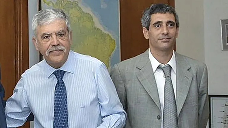 Julio De Vido y Roberto Baratta.